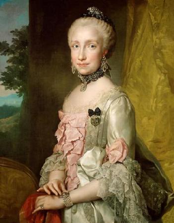Anton Raphael Mengs Portrait of Maria Luisa of Spain oil painting image